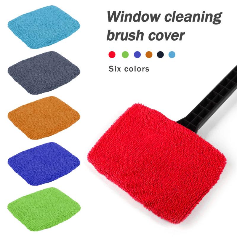 Flere farver forrude let rengøring af vinduesrengøring på din bil eller hjemmet rengøringsværktøj bilvaskeklude svampe vedligeholdelse