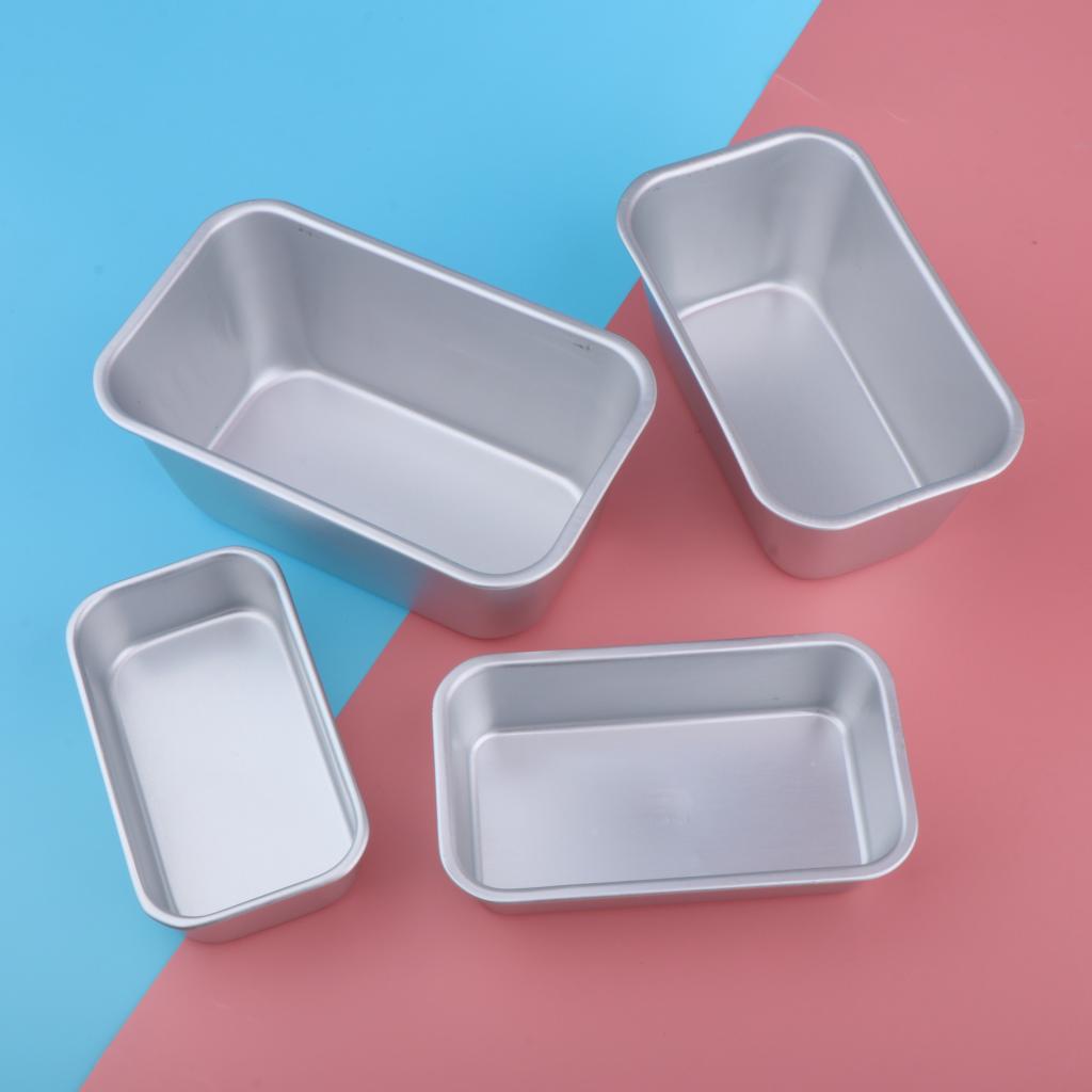 Aluminum Alloy Bread Mold Loaf Pan Tin Non-Slip Baking DIY Homemade Kitchen