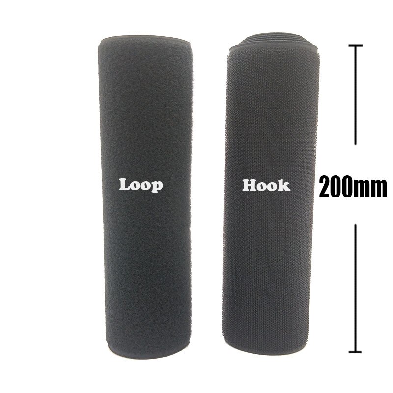 200 mm bredde velcros ingen klæbemiddel krog loop fastener tape syning magiske tape klistermærker velcroing rem tøj