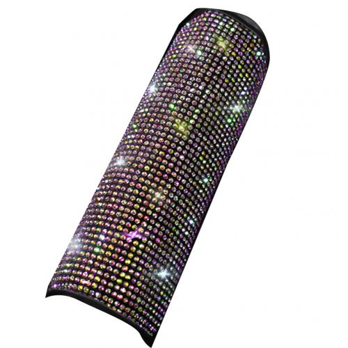 Kolorowe strasy kryształ nakładka na pas bezpieczeństwa w samochodzie Podkładka zestaw zmiany biegów diamentowa osłona kierownicy wnętrze auta zestaw akcesoriów: dłoń Brake