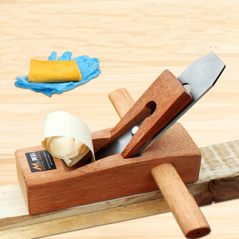 100/180/350mm Home Garden Mini Woodworking Flat Plane Wooden Hand Planer Carpenter Woodcraft DIY Woodworking Tool Wood Planer
