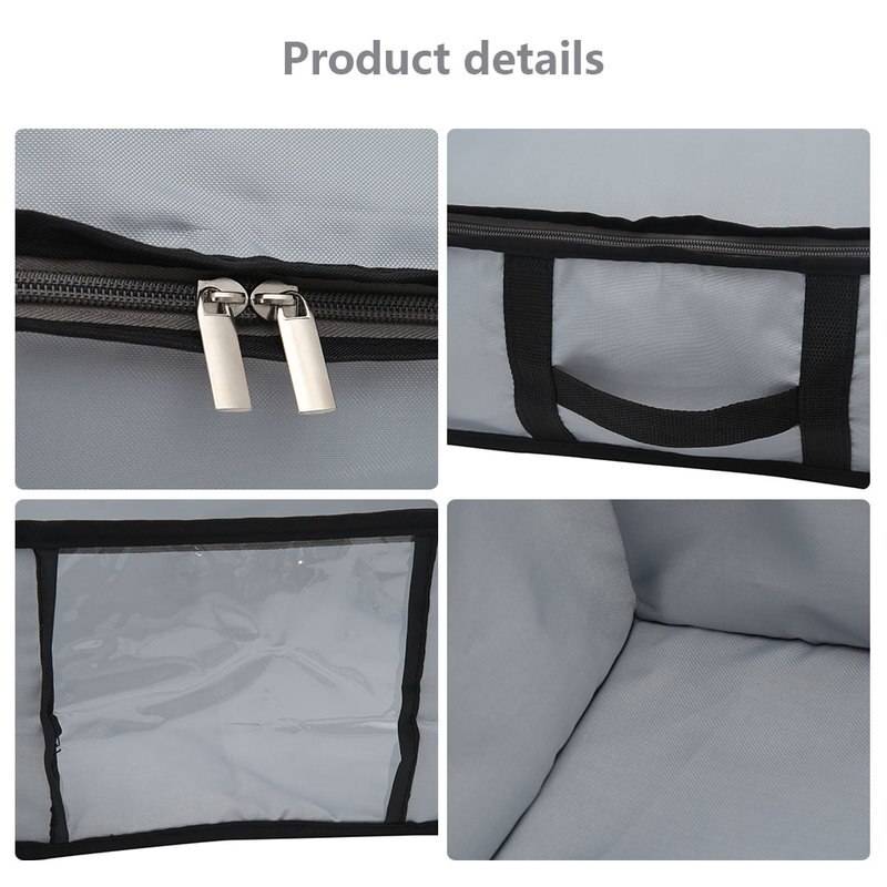 2Pcs Non-Woven Underbed Storage Cabinet Organizer Family Save Space Organizador Under Bed Closet Storage Box Clothes Quilt Bag