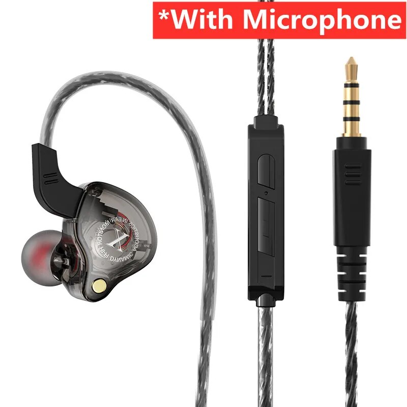 Oryginalne dynamiczne słuchawki przewodowe X2 HIFI ciężki bas słuchawki douszne słuchawki do gier Monitor sportowy zestaw słuchawkowy z redukcją szumów Mic: green