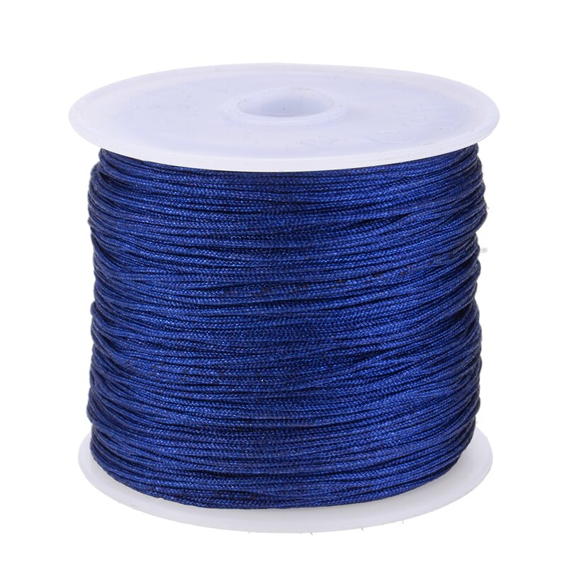 45 M X 0.8 Mm Nylon Koord Discussie Chinese Knoop Koord Macrame Armband Gevlochten Stringdiy Kwasten Kralen Handgemaakte