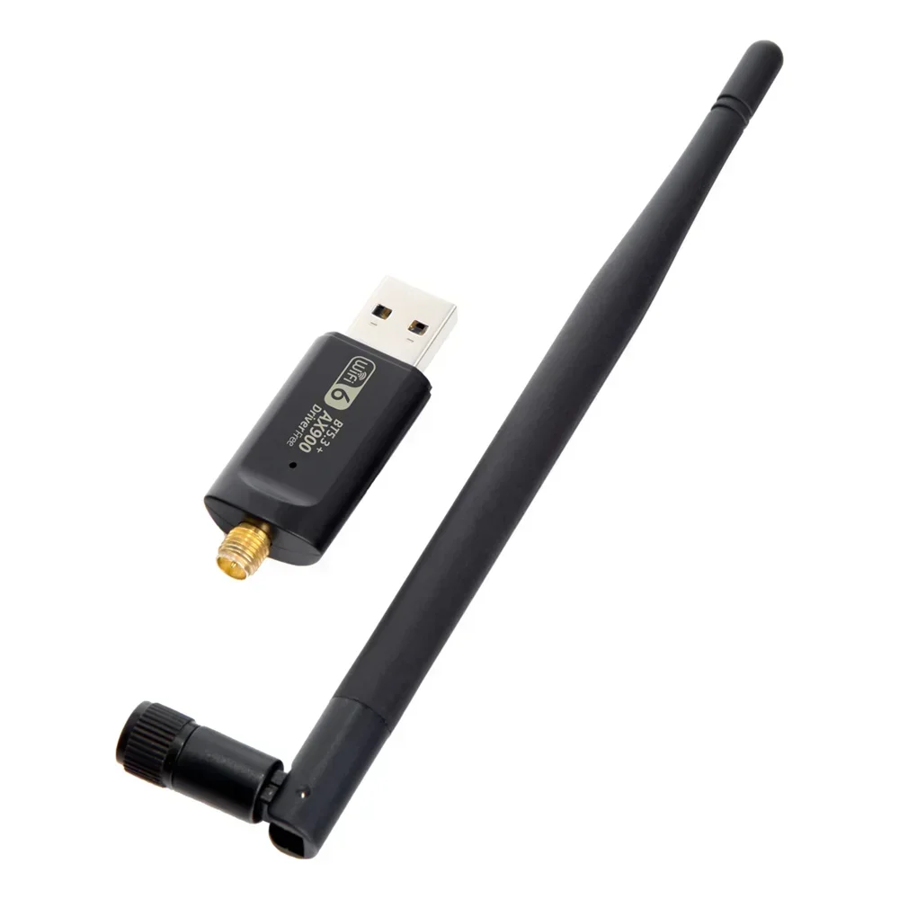 ax900 900mbps USB Bluetooth 5.3 Wifi Adapter 2 in 1 For PC BT wifi6 2.4G 5G 5dbi Dongle Usb Wireless WiFi Receiver for PC