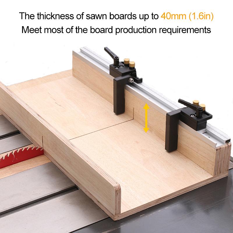 300-800mm t-track met schaal, legering t-tracks, t-sleuf, verstekrailstopper, houtbewerking, zaagtafel, werkbank, doe-het-zelfgereedschap, accessoires
