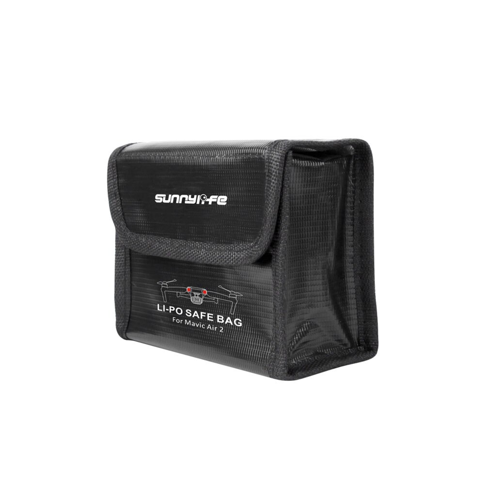 Til dji mavic air 2 lipo batteri eksplosionssikker sikker taske mavic air batteri brandsikker etui fiber opbevaringsboks beskytter: B