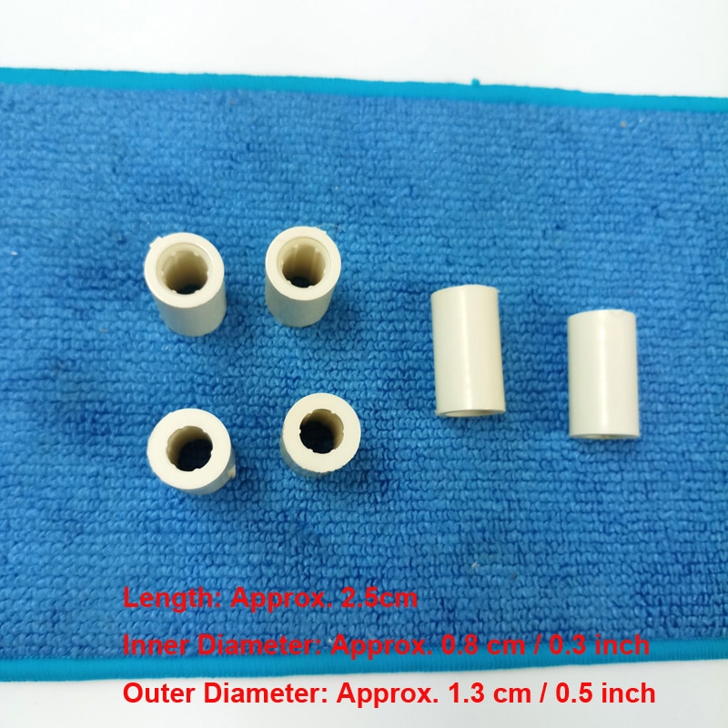 8 stks/partij Pool Cue Tip adereindhulzen Lengte 26mm Biljart Keu Adereindhulzen OD13mm ID8mm Biljart accessoires China