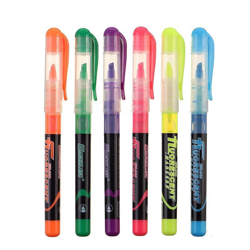 Acheter Ensemble de stylos marqueurs à craie liquide, 6 pièces, stylo néon  réversible pour fenêtre en verre