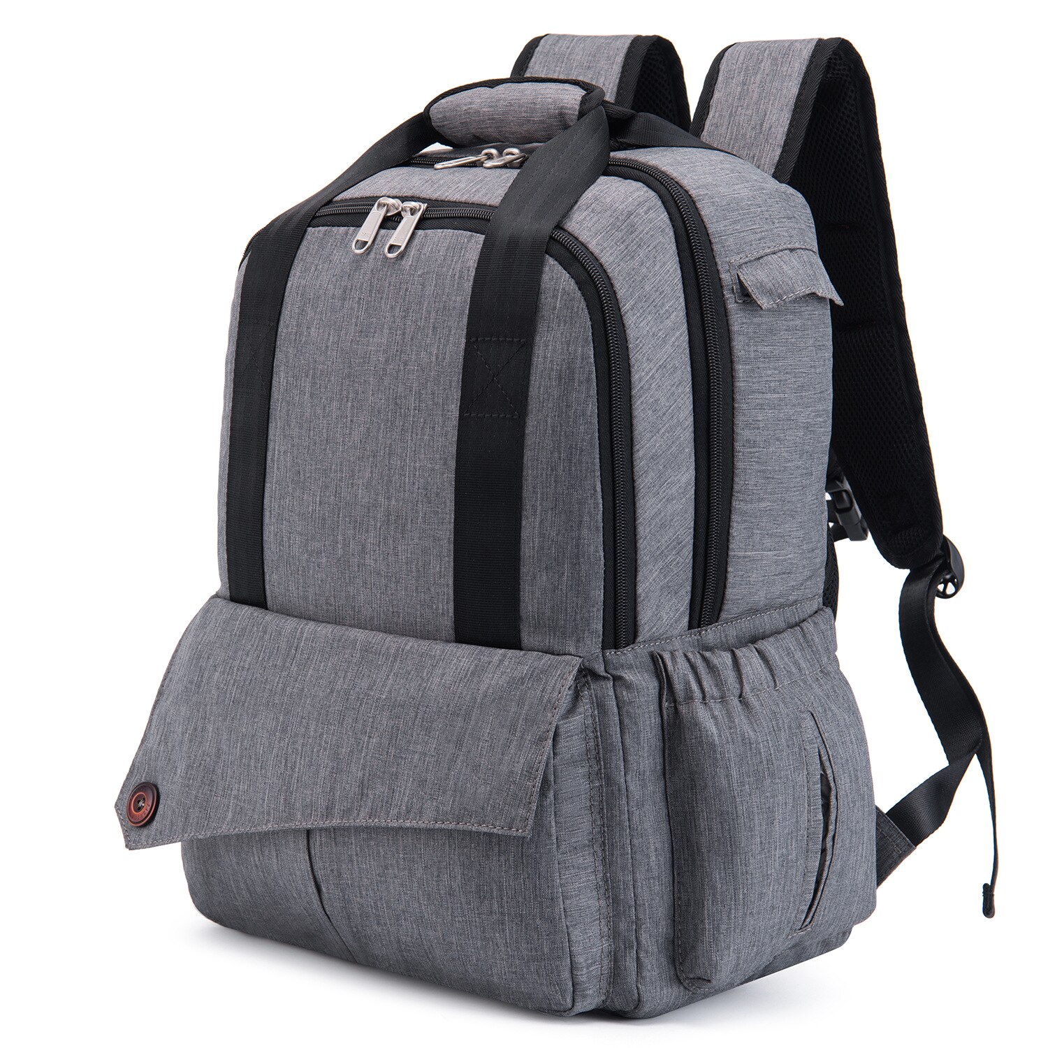 Mochila multifunción de gran volumen, mochila para pañales superventas, mochila para mamá y papá mejorada
