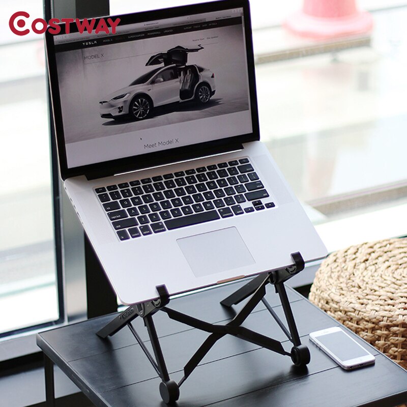 8 Levels Light Weight Laptop Stand Computer Desk Computer Table Folding