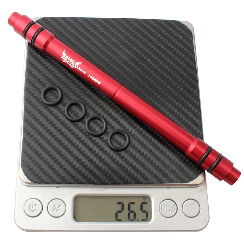 Rear boost hub axle 12 to 9 for MTB road bike 142mm/148mm Conversion Axis Seat 7075 Aluminum alloy hub axle