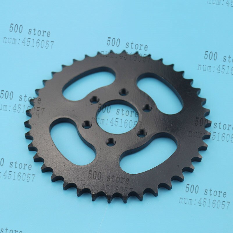 good Black Steel sprocket 428 40T tooth 37 mm 6 hole rear chain sprockets for 4 wheel ATV Motorcycle