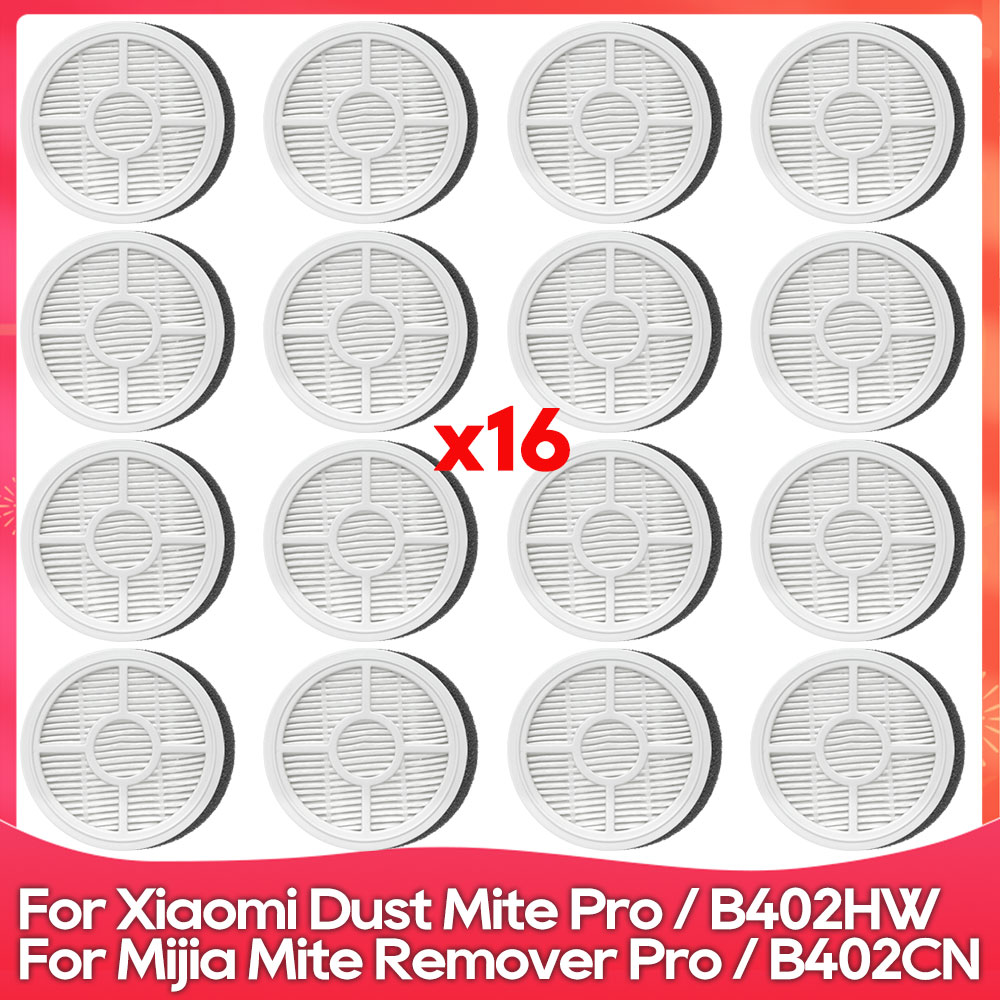 Compatibile con (Xiaomi B402HW Aspirapolvere anti-Acaro pro / Mijia B402CN Rimuovi Acari pro) Accessorio Parte Filtro: Kaki scuro