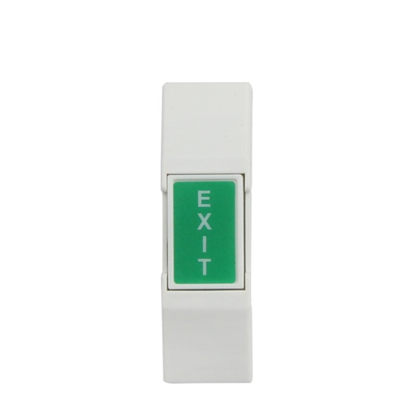 10PCS Mini Exit Button Emergency Button For Door Access Control NO NC: Red