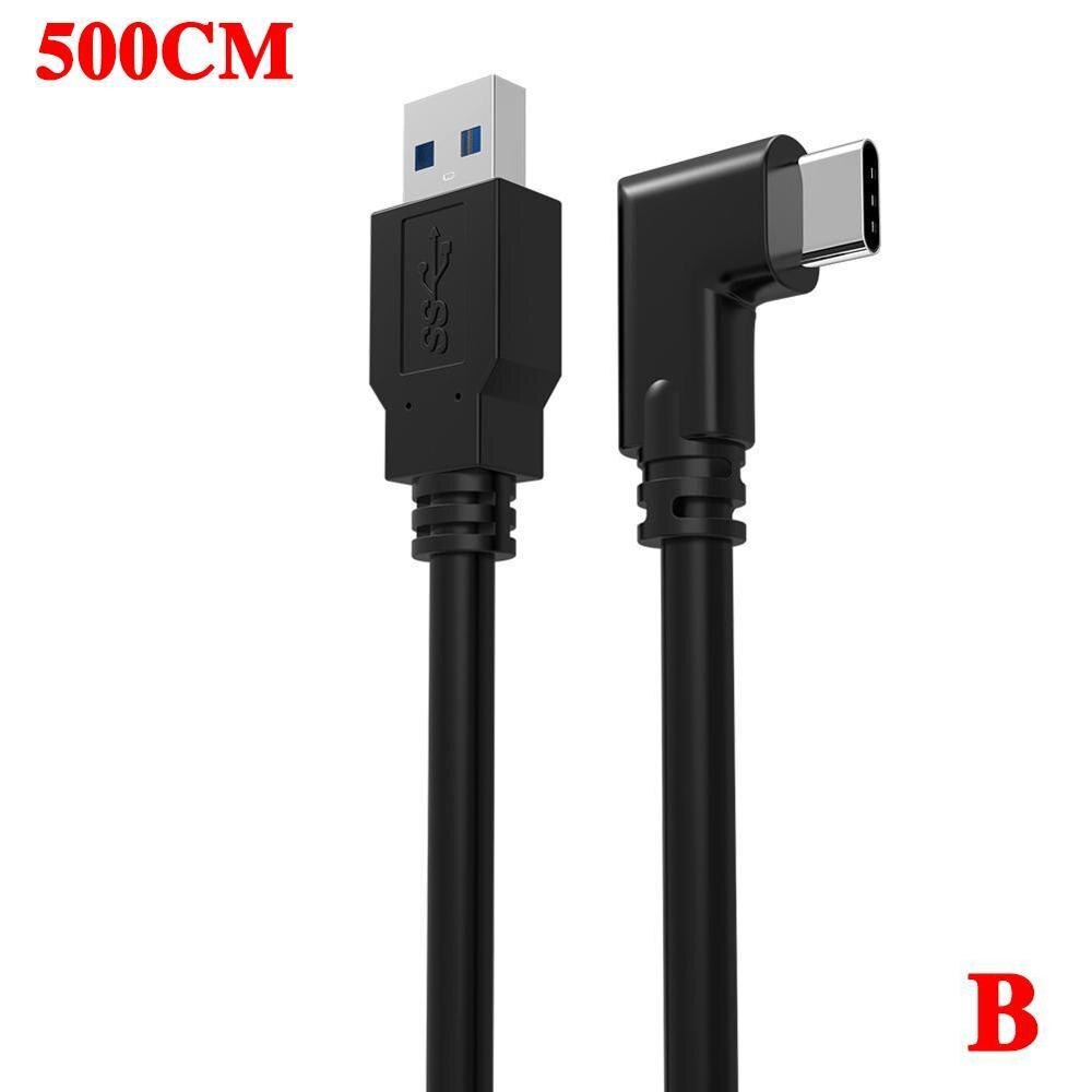 3/5m oculus headset vr kabel pc vr för quest 2 och quest link virtual reality typ-c usb 3.2 gen 1 dataöverföring snabb laddning: A till  a 5 meter