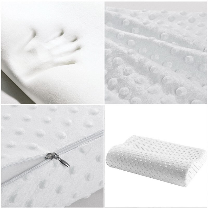 Memory Foam Beddengoed Kussen Nek Bescherming Trage Rebound Slapen Kussen Orthopedische Hals Massager Cervicale Gezondheidszorg Kussen