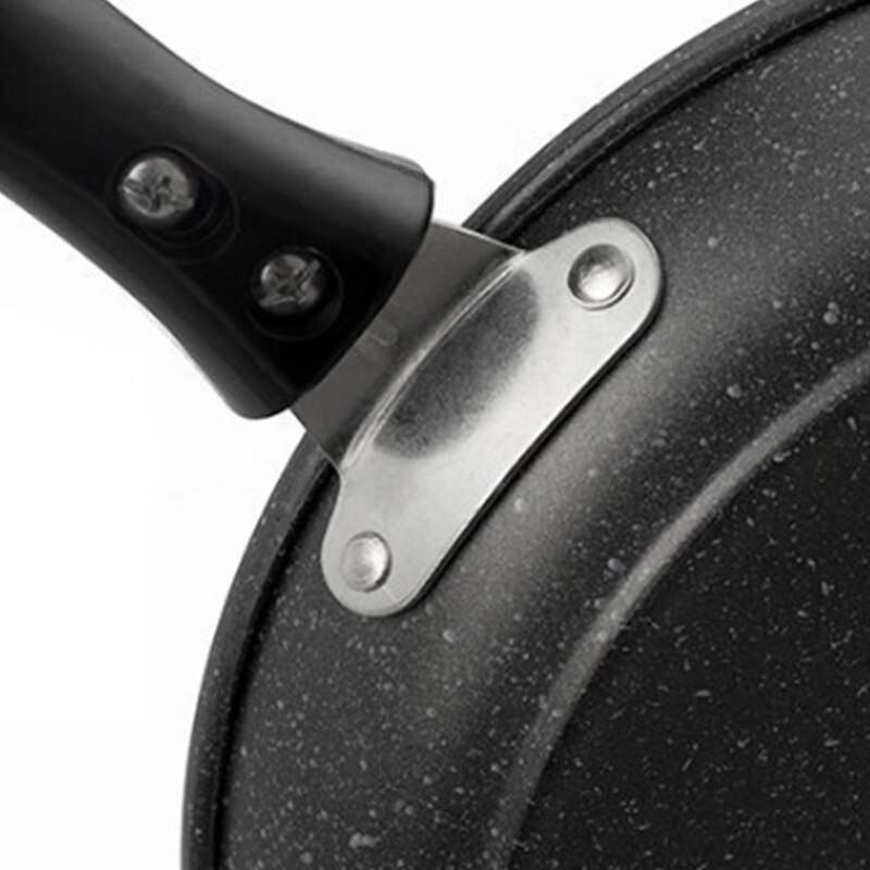 Maifan Stone Koekenpan Wok Geen Olie Rook Non-stick Pan Home Algemene Koken Pan