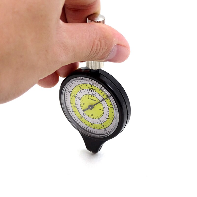 Camping Hiking Map Range Finder Odometer Precision Outdoor Survival Tools Compass Curvometer