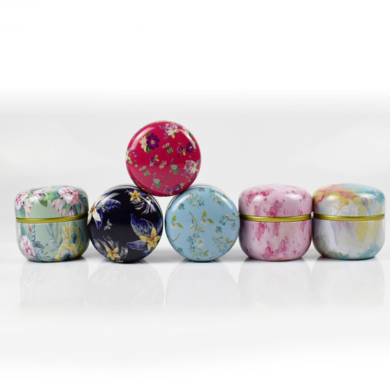 Draagbare theeset voor op reis, huishoudelijke verzegelde theepot, chinese stijl, multifunctionele metalen theedoos met deksel