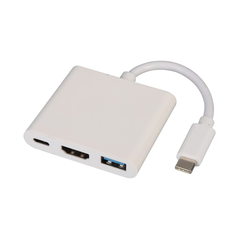 USB-C Naar Hdmi 3 In 1 Kabel Converter Voor Samsung Huawei Usb 3.1 Thunderbolt 3 Type C Switch Naar Hdmi 4K Adapter Kabel 1080P2: KZ1430W