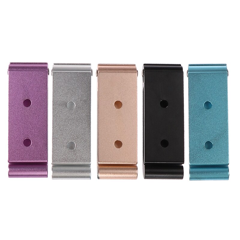 1pc universell 5 farger hodetelefonholder vegghenger krok aluminiumslegering sammenleggbar hodetelefon stativ holder vegg stativ krok