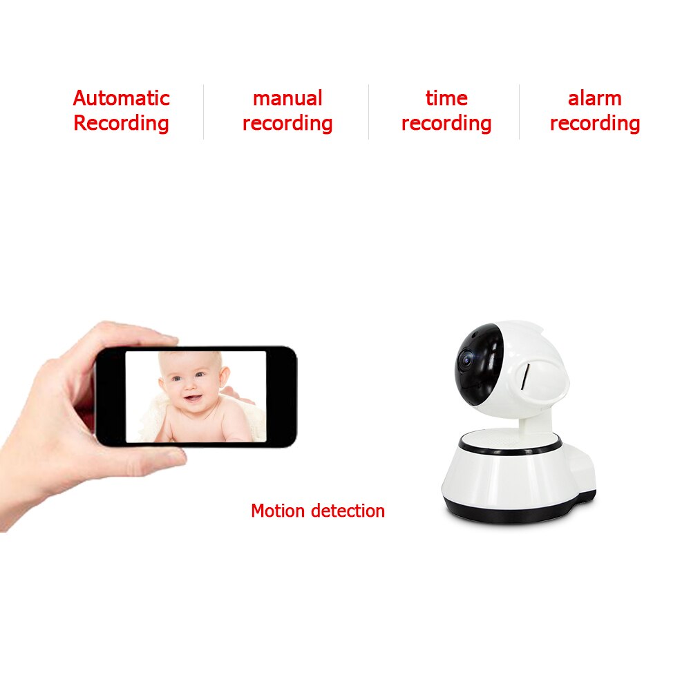 Heimat Sicherheit IP 720 P HD Wi-Fi kabellos APP Kontrolle tragbare Nachtsicht Kamera Baby schlaf Monitor