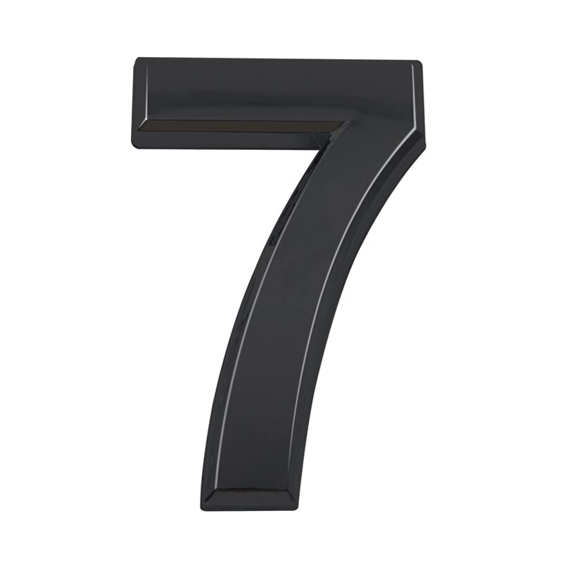 10cm 3D Style Self Adhesive House Numbers and Letters Door Address Number Stickers for Apartments Mailbox Office Hotel Room: 7