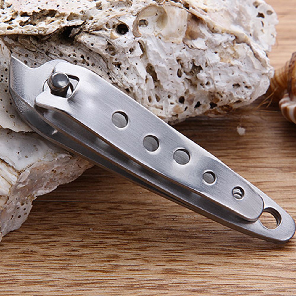 Stainless Steel Foldable Toe Nail Clippers Cutter Men Women Finger Toenail Scissors Nail Trimmer Keychain Manicure Pedicure Tool: D