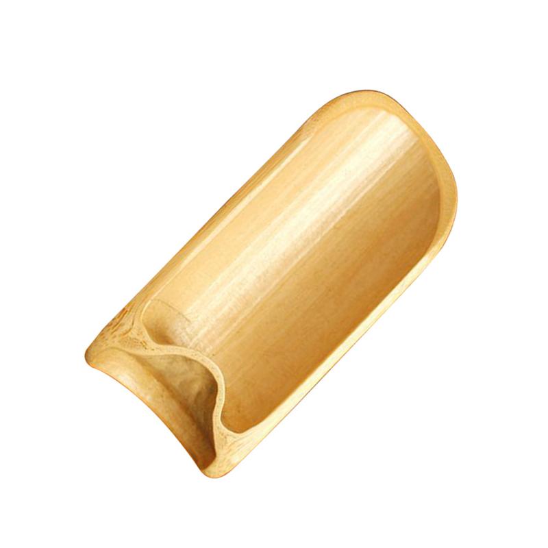 Mini pelle à thé en bambou naturel, 1 pièce, léger, Style Oriental, pour bonbons, café, grains, farine de thé