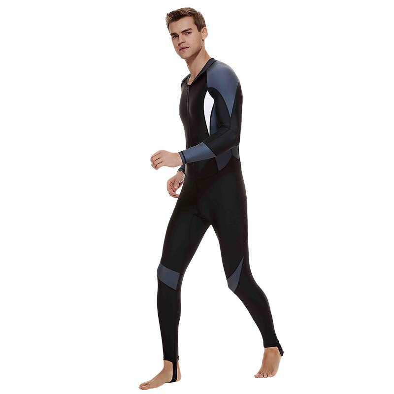 Rash Guard Upf 50 + Uv Zonwering Voor Mannen Lycra Een Stuk Duikpak Volledige Wetsuit & Ademend Sport Dive skins Voor Snorkel