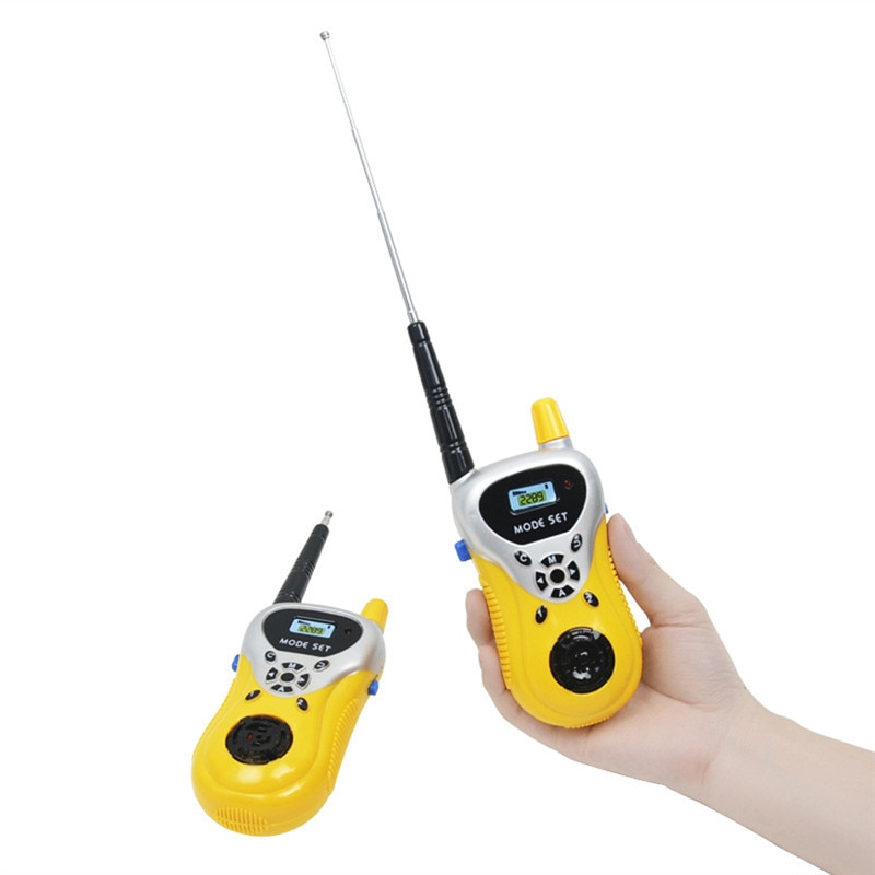 1 par 3-5km række tovejs walkie talkies radio interphone legetøj til børn børn håndholdt transceiver udendørs camping