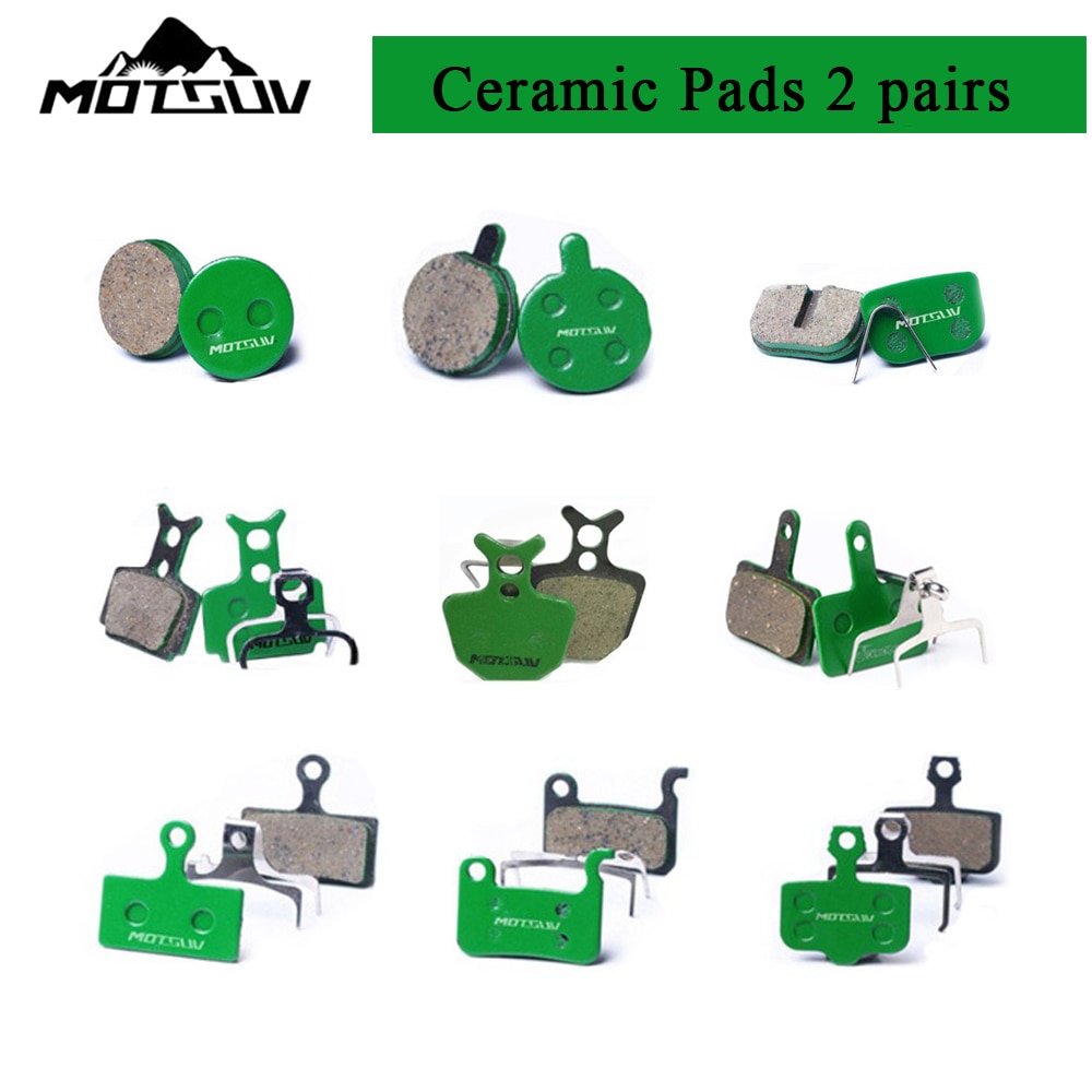 2 Paare Keramik Fahrrad Bremsbeläge MTB fahrrad 2Stck bremsbelag für S Shimano Sram eifrig M315 M355 M365 m395 M445 M447 MT200 M525 M375