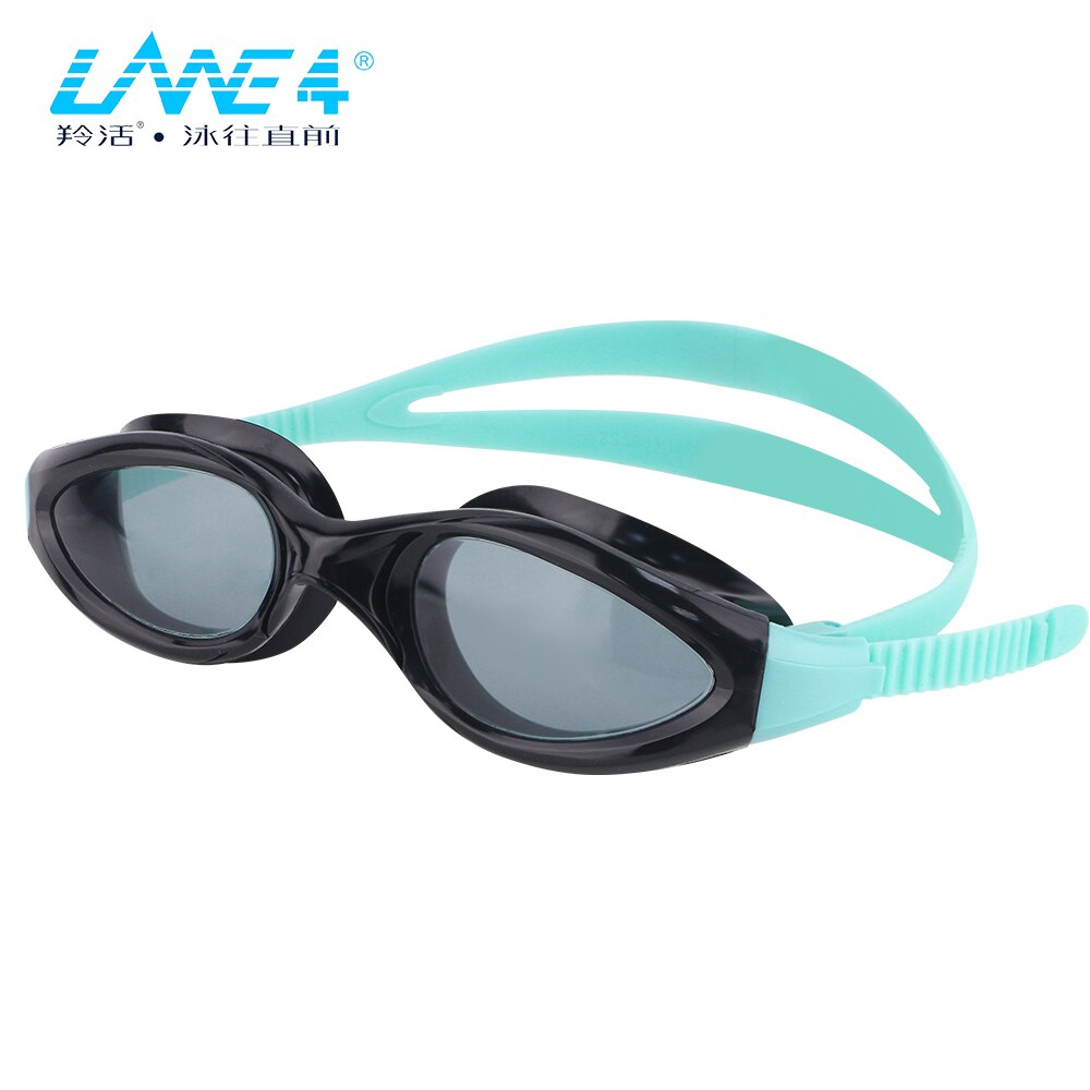 LANE4 Zwembril Superieure anti-fog coating gebogen lenzen met UV Bescherming Waterdicht voor Volwassenen #942 Eyewear