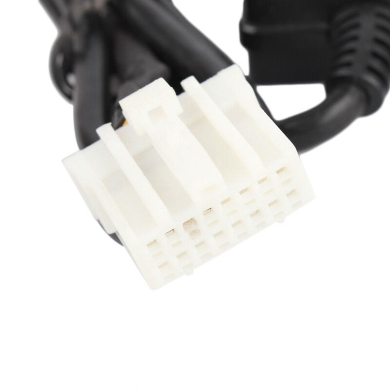 USB AUX Mp3 jugador adaptador de coche de música Digital cambiador de Cd 3,5mm para Mazda 2/3/5/6/CX7/MX5/MPV/Miata/tributo/RX8 interfaz