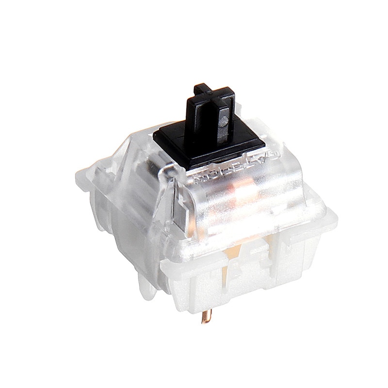 70PCS Pack 5 Pin Gateron Silent Black Switch Mechanical Switchs For Mechanical Gaming Keyboard DIY Parts Linear Touch Feeling