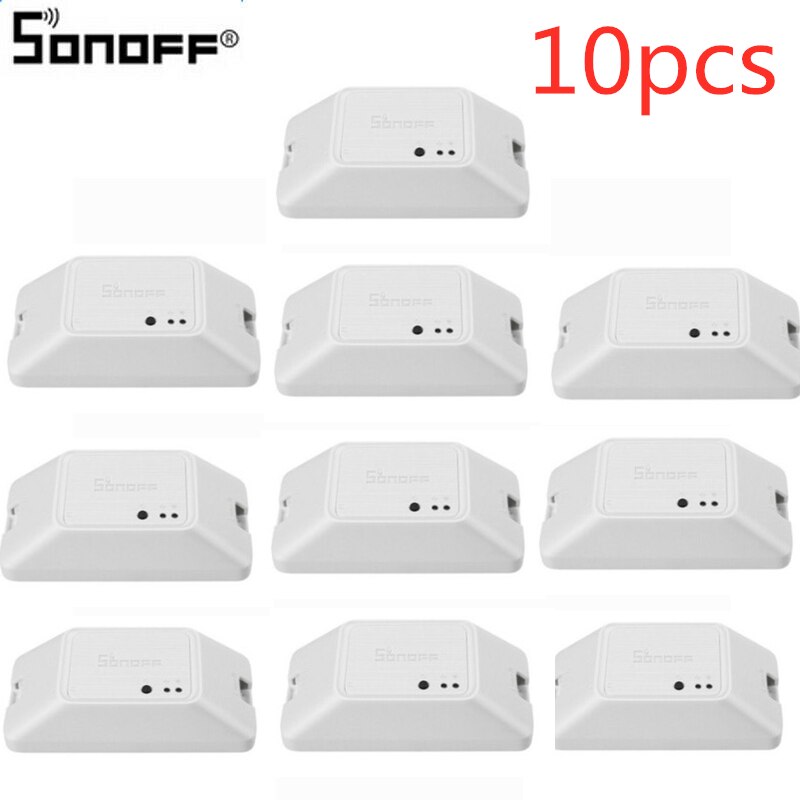 1/2/3/5/10/PCS Sonoff Basic R3 WIFI bricolage intelligent 433Mhz RF commutateur de commande sans fil commutateur à distance domotique travail avec Google