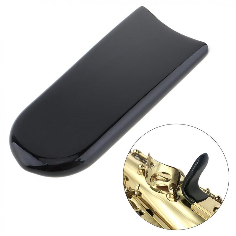 1 pc marking nozzle lock ligature with direction & 1 pc saxophone thumb rest saver cushion pad finger protector