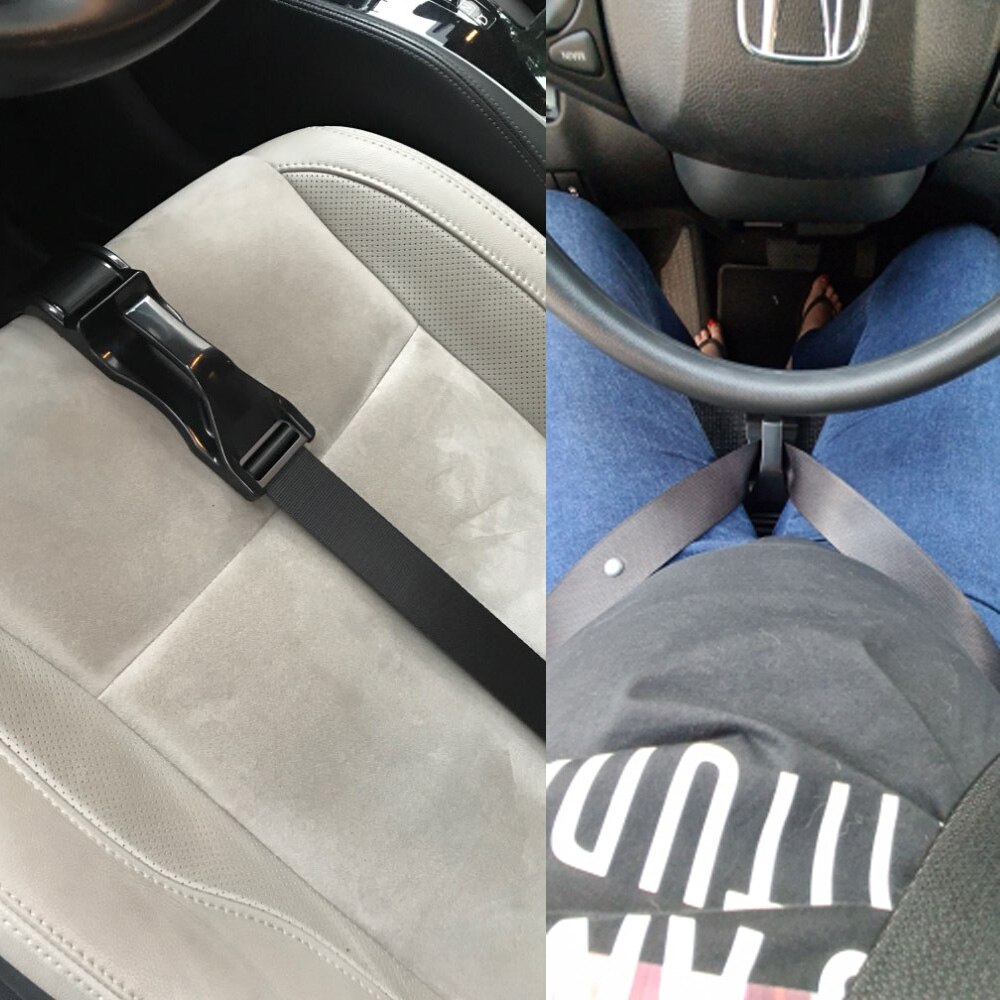 Ajustador de cinturón de seguridad de coche para embarazadas