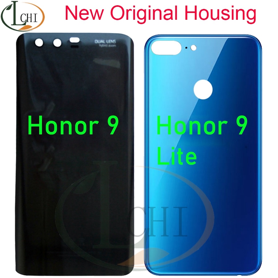 Dla Huawei honor 9 pokrywa baterii drzwi z powrotem robić Huawei honor 9 lite części zamienne robić baterii honor 9 lite tylna pokrywa