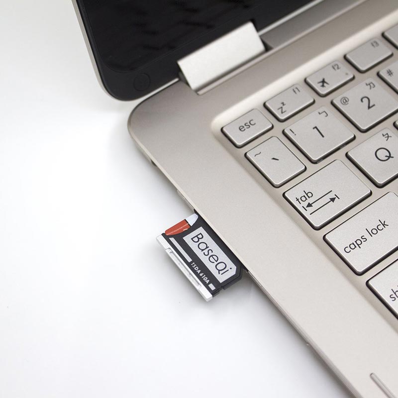Original BASEQI Aluminum MiniDrive Micro SD Card A... Vicedeal