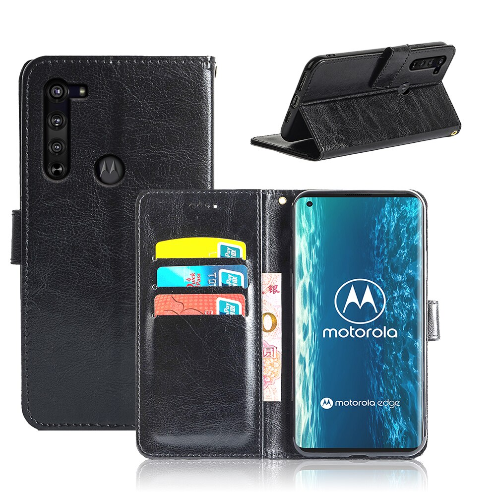 NINY Para Motorola Borda Moda Phone Case New Arrival Macio de Proteção Integral de Alta-qualidade e de material durável para o serviço vida: Black