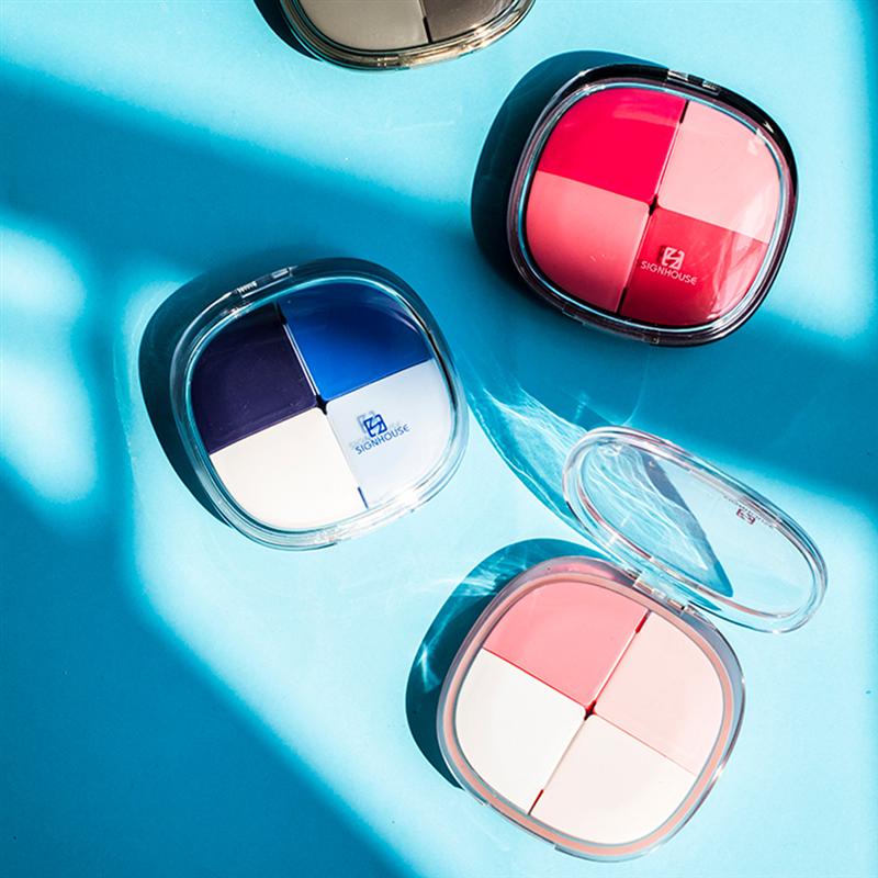 Pilleboks mini 4 rom pillebeholder pilleboks medisinoppbevaringsboks for reiser utendørs