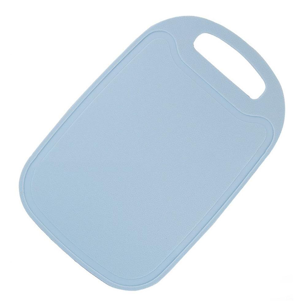 Placa de corte plástico alimentos classificação placas acampamento ao ar livre legumes frutas carnes pão para cortar blocos ferramenta: Azul