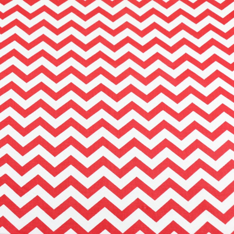 Red Japanese Fabric Printed Twill 100% Cotton Fabric, Patchwork Cloth, DIY Sewing Quilting Material For Baby & Child: FA190063-2 / 50x160cm