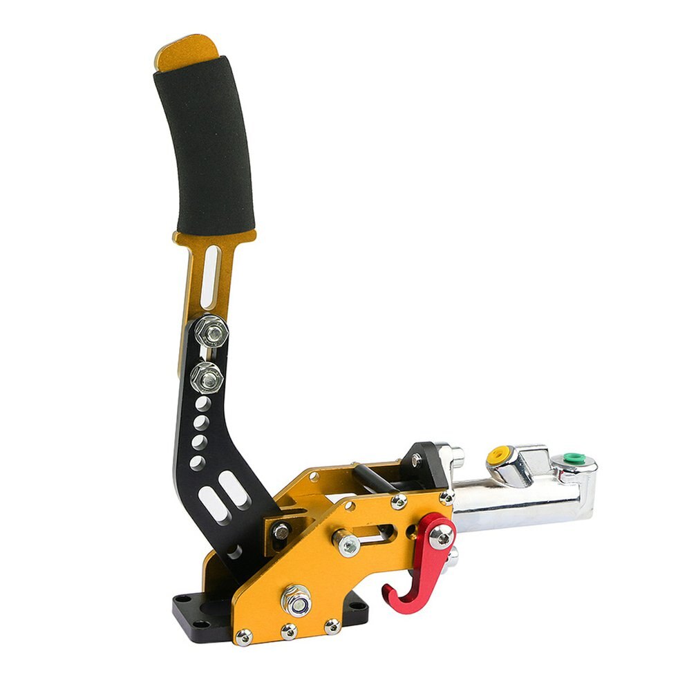 Universele Hydraulische Handrem Racing Parking Emergency Remhendel Inbouwen Hydraulische Handrem Update Accessoires: Goud