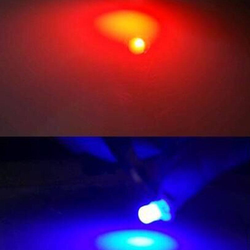 10PCS Car Interior Light T3 Wedge LED Auto Instrument Bulb 12V Automobiles Air Conditioner and Push-Button Bulbs