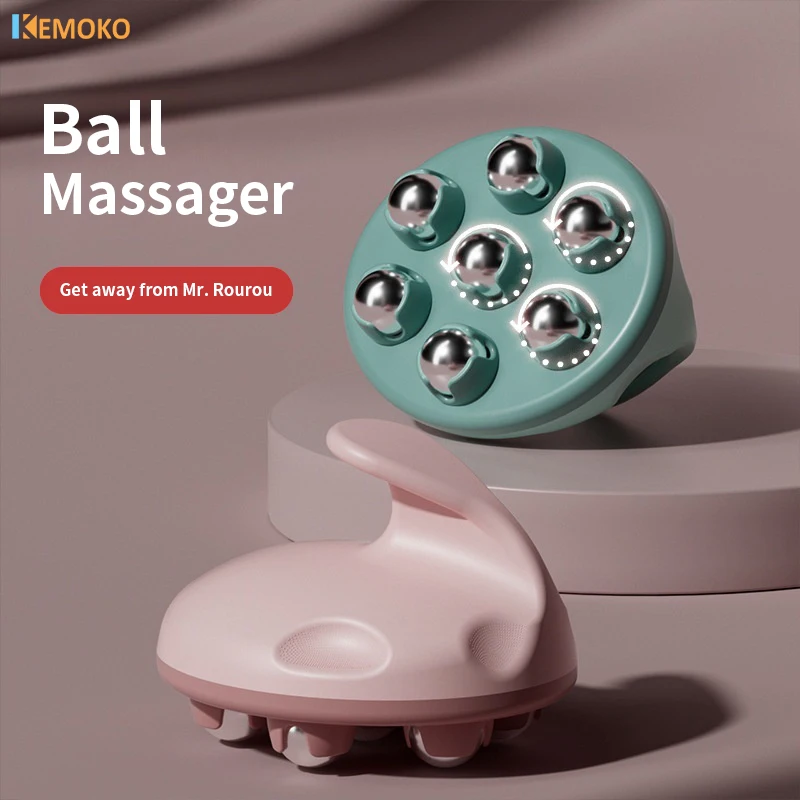 Roller Ball Massager Multifunctional Massage 7 Beads therapy Portable Beautiful Health Care Massage Instrument
