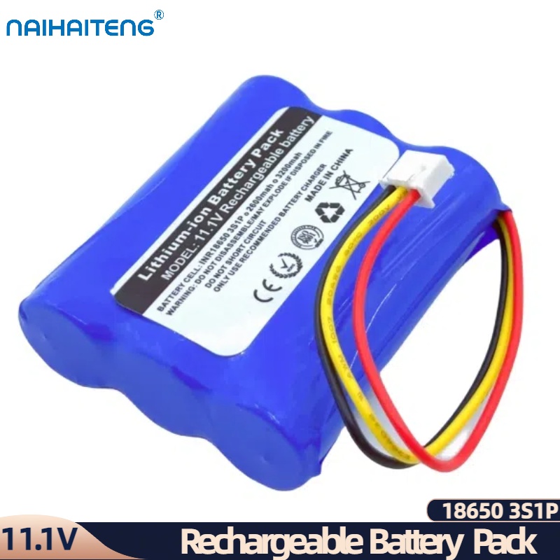 11.1V 10.8V 2600mAh 3200mAh 18650 Li-ion Rechargeable Battery Pack For DOCKIN D Fine 50W HiFi Bluetooth Speaker Backup