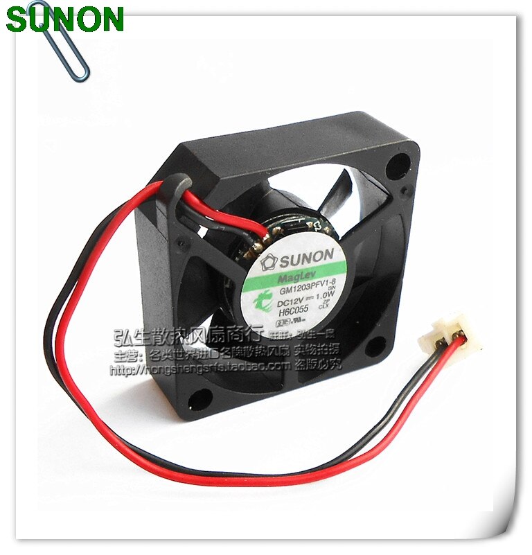 Sunon 12 v 1.0 w GM1203PFV1-8 3 cm 2 lijn 3010 magnetische ophanging koelventilator